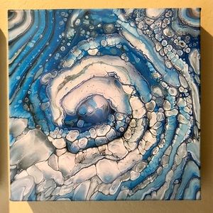PoshArt🎨—Blue Curl